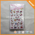 High quality decorative cartoon sticker puffy sticker sticker for kids